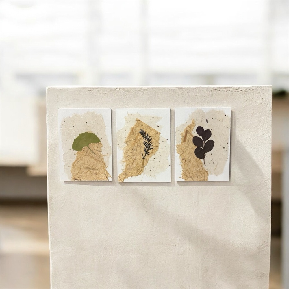 Set of Three Botanical Art Prints